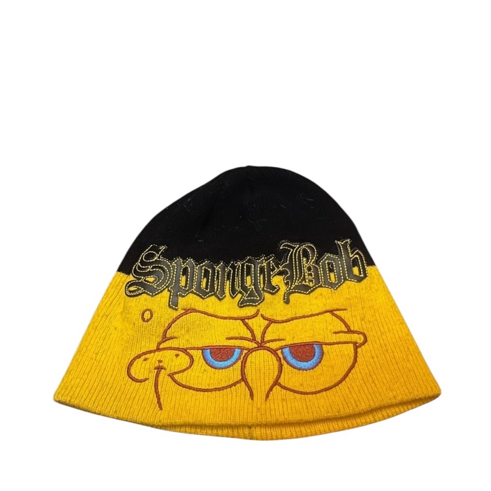 Nickelodeon Spongebob Yellow and Black Beanie